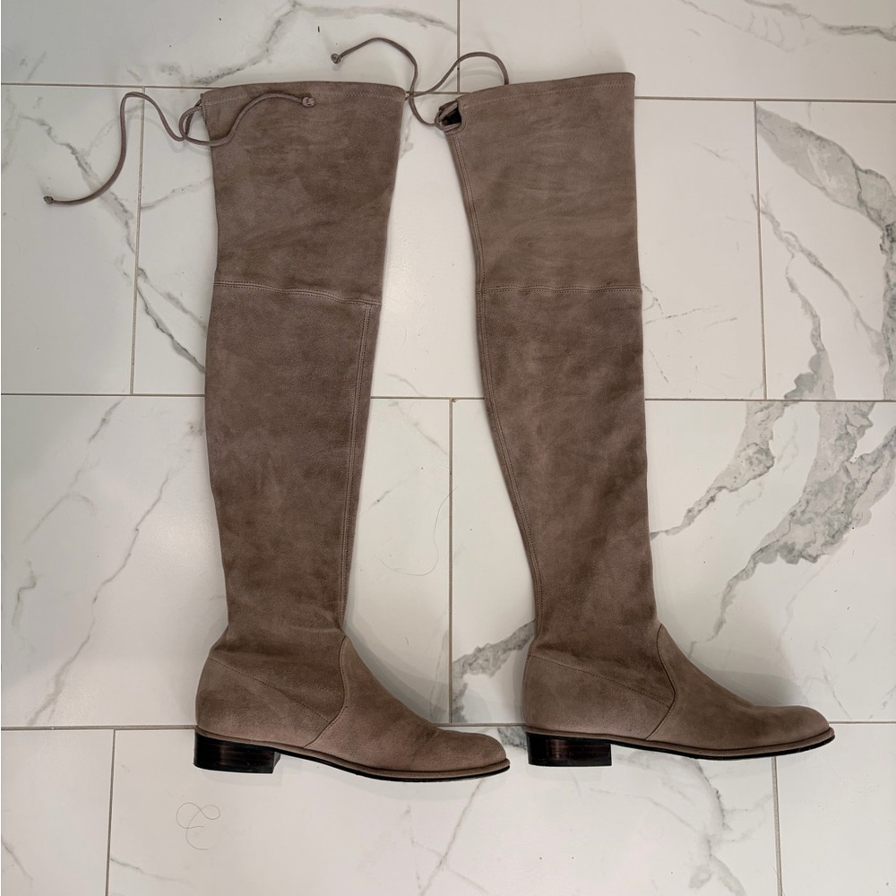 Stuart Weismann - Beige Lowland. Over The Knee -8.5 - Picture 5 of 9